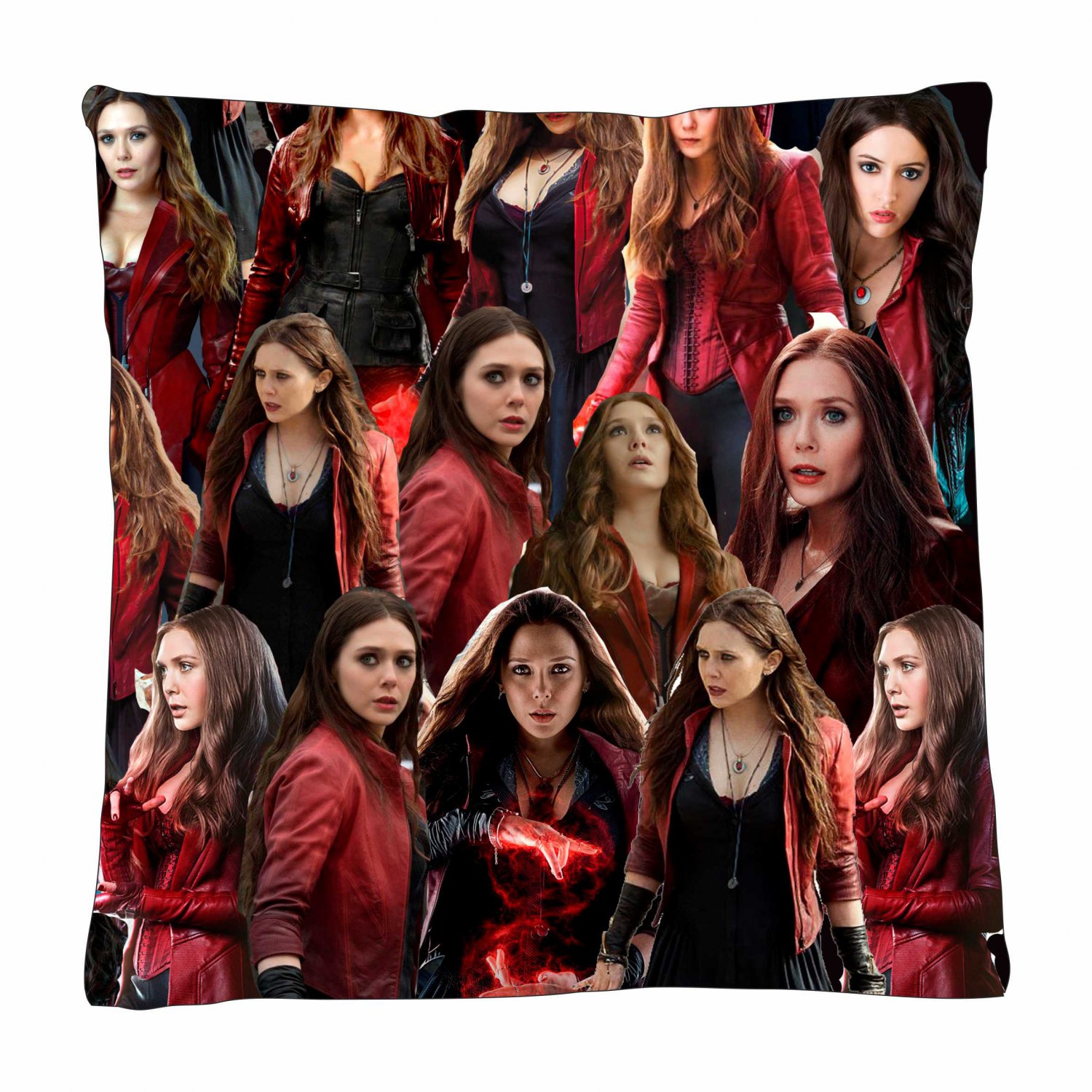 scarlett witch Photo Collage Pillowcase 3D