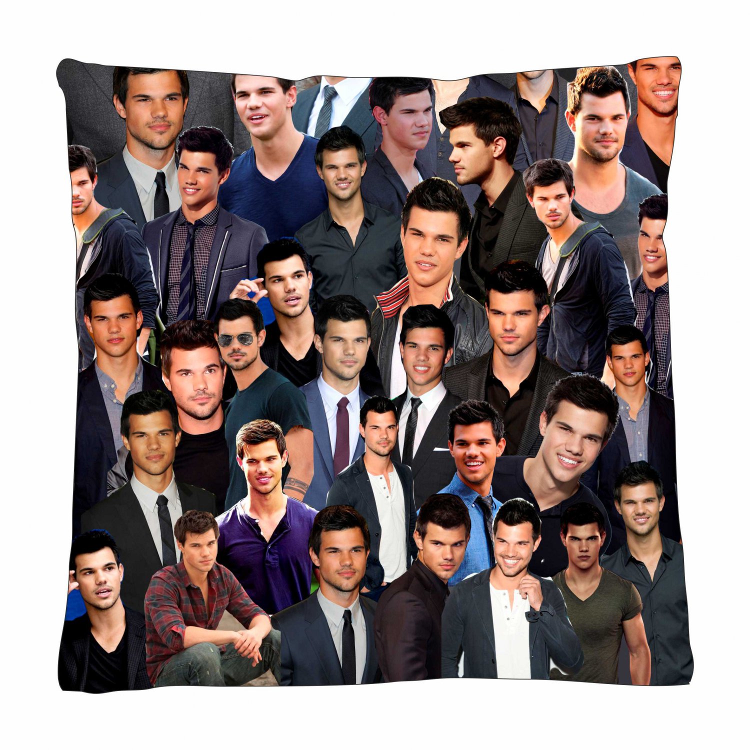 Taylor Lautner Photo Collage Pillowcase 3D