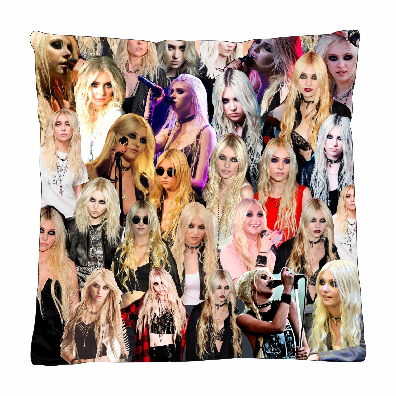 TAYLOR MOMSEN Photo Collage Pillowcase 3D
