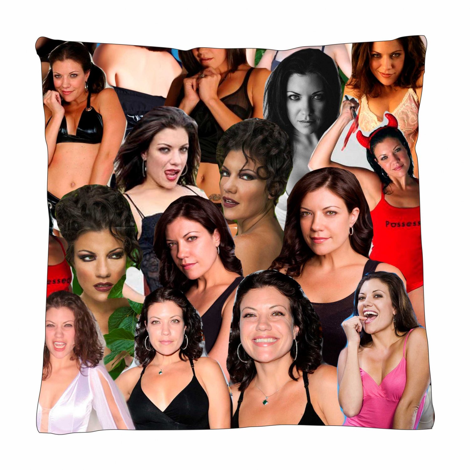 tiffany shepis Photo Collage Pillowcase 3D