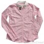 ABERCROMBIE & FITCH WOMENS HILARY PINK STRIPE BUTTON DOWN OXFORD SHIRT M NEW NWT