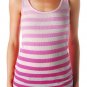 LUCKY BRAND JEANS WOMENS DIP DYE STRIPE TANK TOP SHIRT XS X-SMALL NEW NWT