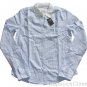 ABERCROMBIE & FITCH WOMENS JUDE BLUE STRIPE BUTTON DOWN OXFORD SHIRT M NEW NWT