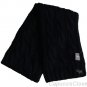 ABERCROMBIE & FITCH MENS NAVY BLUE CLASSIC CABLE KNIT ACRYLIC SCARF NEW NWT