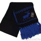 ABERCROMBIE & FITCH WOMENS NAVY BLUE CLASSIC MOOSE KNIT ACRYLIC SCARF NEW NWT