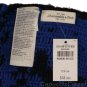 ABERCROMBIE & FITCH WOMENS NAVY BLUE CLASSIC MOOSE KNIT ACRYLIC SCARF NEW NWT