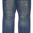 ABERCROMBIE & FITCH WOMENS BRETT SKINNY DESTROYED WASH DENIM JEANS SZ 0 NEW NWT