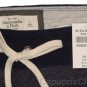 ABERCROMBIE & FITCH WOMENS HARLEY NAVY BLUE FLEECE SWEATPANT SHORTS SZ L NEW NWT