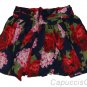 ABERCROMBIE & FITCH WOMENS KAYLIE NAVY FLORAL PRINT SASH BELT MINI SKIRT M NWT