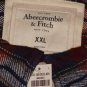 ABERCROMBIE & FITCH HENDERSON LAKE FLANNEL PLAID BUTTON DOWN SHIRT XXL NEW NWT