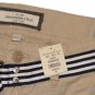 ABERCROMBIE & FITCH WOMENS KHAKI BELT CROPPED CARGO CAPRIS PANTS SZ 00 NEW NWT