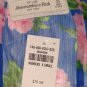 ABERCROMBIE & FITCH LEANNE FLORAL SHEER RUFFLE CHIFFON BLOUSE SHIRT TOP XS NWT