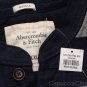 ABERCROMBIE & FITCH BECKHORN TRAIL NAVY GREY STRIPE RUGGED HENLEY SHIRT XXL NWT
