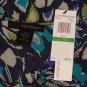 CALVIN KLEIN JEANS LAGOON BLUE DRAWSTRING RACERBACK TANK DRESS PETITE L NEW NWT