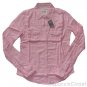 ABERCROMBIE & FITCH WOMENS FALLON LIGHT PINK BUTTON DOWN OXFORD SHIRT M NEW NWT
