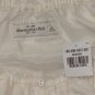 ABERCROMBIE & FITCH WOMENS BRETT CREAM SILK RUFFLE BLOUSE TOP SZ L NEW NWT $78