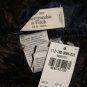 ABERCROMBIE & FITCH MENS NAVY BLUE RED PLAID FAUX FUR TRAPPER HAT NEW NWT $58