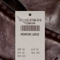 ABERCROMBIE & FITCH GREY GENUINE BROWN LEATHER FLIP FLOPS SANDALS L 9/10 NEW NWT