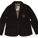 ABERCROMBIE & FITCH WOMENS ABRA CHARCOAL GREY WOOL BLAZER JACKET M NEW NWT $200