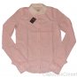 ABERCROMBIE & FITCH WOMENS JANNA PINK STRIPE BUTTON DOWN OXFORD SHIRT L NEW NWT