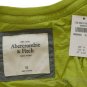 ABERCROMBIE & FITCH WOMENS GREEN LEIGH V-NECK EMPIRE TEE SHIRT TOP SZ XS NEW NWT