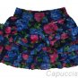 ABERCROMBIE & FITCH WOMENS STACY NAVY CUTE FLORAL TIERED RUFFLE MINI SKIRT M NWT