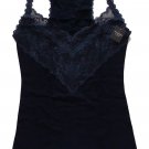 ABERCROMBIE & FITCH WOMENS AINSLEY NAVY LACE CAMI TANK TOP L LARGE NEW NWT $44