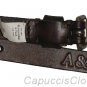ABERCROMBIE & FITCH WOMENS WIDE DARK BROWN GENUINE LEATHER BELT M/L NEW NWT $58