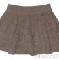 ABERCROMBIE & FITCH WOMENS OLIVIA GREY FLORAL LACE MINI SKIRT XS X-SMALL NEW NWT