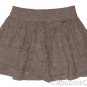 ABERCROMBIE & FITCH WOMENS OLIVIA GREY FLORAL LACE MINI SKIRT XS X-SMALL NEW NWT