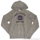 ABERCROMBIE & FITCH MENS GREY MACINTYRE RANGE HOODIE FLEECE SWEATSHIRT SZ XL NWT