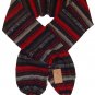 LUCKY BRAND JEANS WOMENS WOOL ANGORA CASHMERE FAIR ISLE KNIT NAVY SCARF NEW NWT