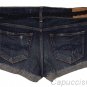 ABERCROMBIE & FITCH WOMENS KENDALL DESTROYED BELT DENIM JEAN SHORTS 0 25 NEW NWT