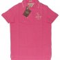 ABERCROMBIE & FITCH MENS NORTHSIDE TRAIL PIQUE PINK POLO SHIRT L LARGE NEW NWT