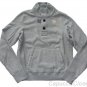 ABERCROMBIE & FITCH MENS CASCADE LAKES GREY FLEECE SWEATSHIRT SWEATER SZ XXL NWT