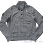 ABERCROMBIE & FITCH CASCADE LAKES HEATHER GREY FLEECE SWEATSHIRT SWEATER XXL NWT