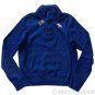 ABERCROMBIE & FITCH MENS CASCADE LAKES BLUE FLEECE SWEATSHIRT SWEATER SZ XXL NWT