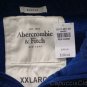 ABERCROMBIE & FITCH MENS CASCADE LAKES BLUE FLEECE SWEATSHIRT SWEATER SZ XXL NWT
