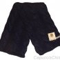 LUCKY BRAND JEANS WOMENS TWISTED LOCKS WOOL ANGORA CABLE KNIT SCARF NAVY NEW NWT