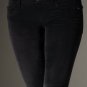 JOE'S JEANS CHELSEA BLACK SLIM FIT SKINNY ANKLE CROPPED CORDUROY PANTS SZ 32 NWT