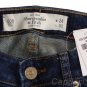 ABERCROMBIE & FITCH THE A&F BOOT DARK DESTROYED STRETCH DENIM JEANS 00 24/33 NWT