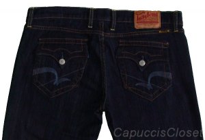 LUCKY BRAND JEANS LIL MAGGIE LOW RISE BOOTCUT STRETCH RINSE DENIM 12/31 NWT $115