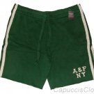ABERCROMBIE & FITCH MENS BALD PEAK GREEN SWEATS GYM SHORTS L LARGE NEW NWT $50