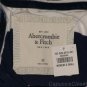 ABERCROMBIE & FITCH WOMENS MICHELLE NAVY WHITE STRETCH POLO SHIRT TOP XS NEW NWT