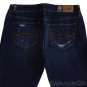 ABERCROMBIE & FITCH THE A&F BOOT DARK DESTROYED STRETCH DENIM JEANS 6L 28/35 NWT