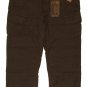 LUCKY BRAND JEANS MILITARY SURPLUS GREEN CROPPED CARGO CAPRIS PANTS 16/33 NWT