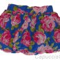 ABERCROMBIE & FITCH WOMENS ELSIE BLUE FLORAL PRINT MINI SKIRT SZ L LARGE NEW NWT