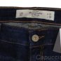 ABERCROMBIE & FITCH A&F BOOT DARK DESTROYED STRETCH DENIM JEANS SZ 12R 31/33 NWT