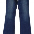 ABERCROMBIE & FITCH THE A&F BOOT STRETCH DENIM MEDIUM TINTED JEANS 2L 26/35 NWT