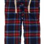 ABERCROMBIE & FITCH ROCKY FALLS NAVY PLAID FLANNEL SLEEP PAJAMA PANTS SZ XL NWT